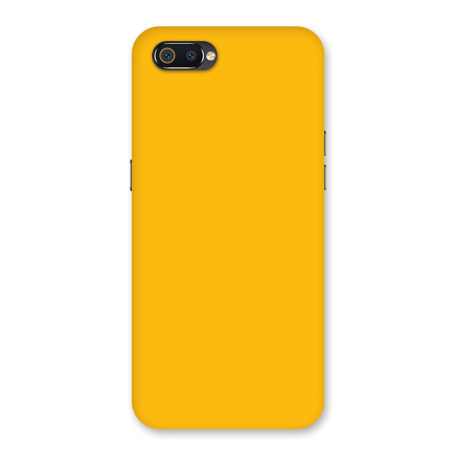 Gold Yellow Back Case for Realme C2