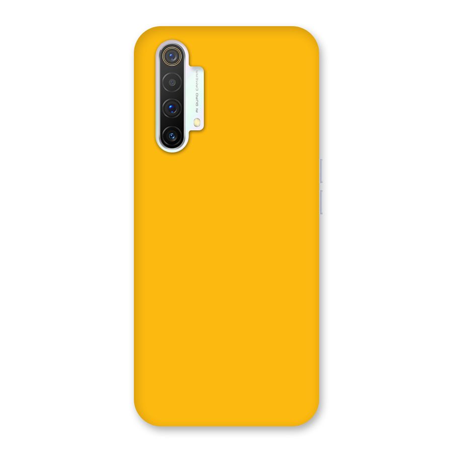 Gold Yellow Back Case for Realme X3