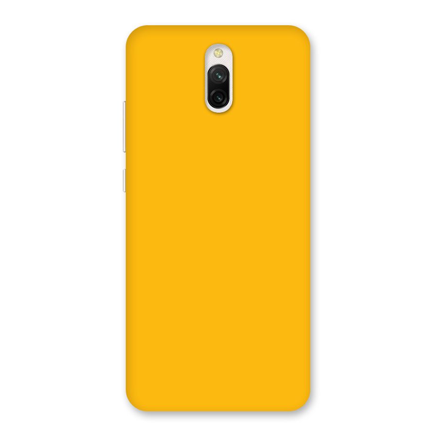 Gold Yellow Back Case for Redmi 8A Dual