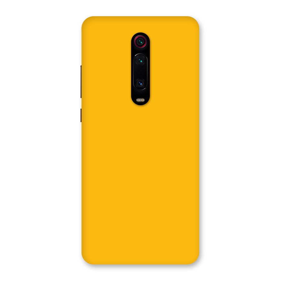 Gold Yellow Back Case for Redmi K20 Pro
