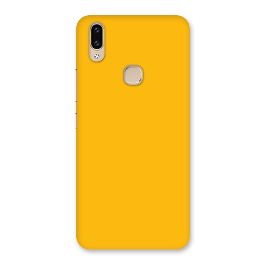 Gold Yellow Back Case for Vivo V9 Youth