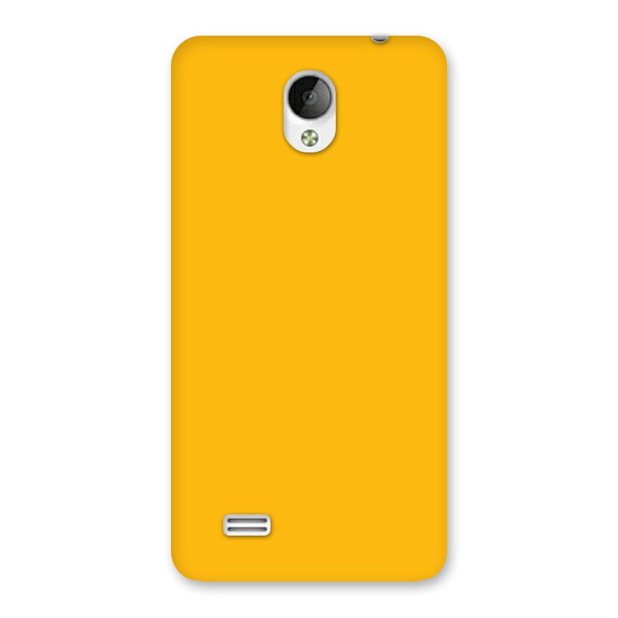 Gold Yellow Back Case for Vivo Y21