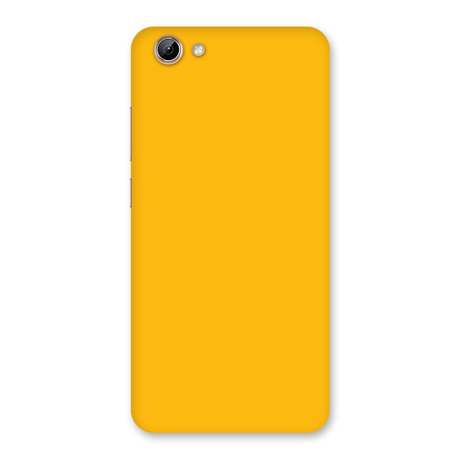 Gold Yellow Back Case for Vivo Y71i