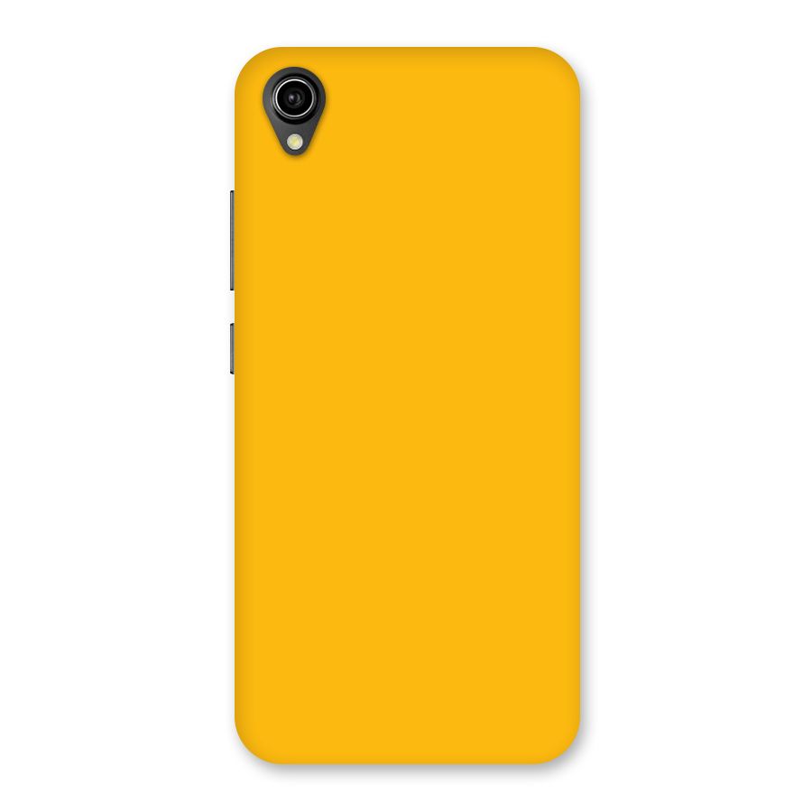 Gold Yellow Back Case for Vivo Y90