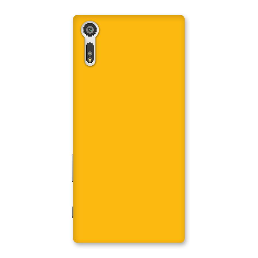 Gold Yellow Back Case for Xperia XZ