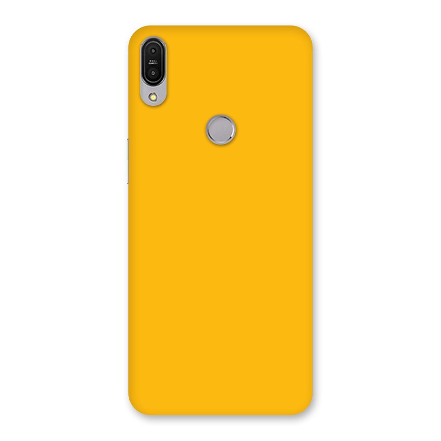 Gold Yellow Back Case for Zenfone Max Pro M1