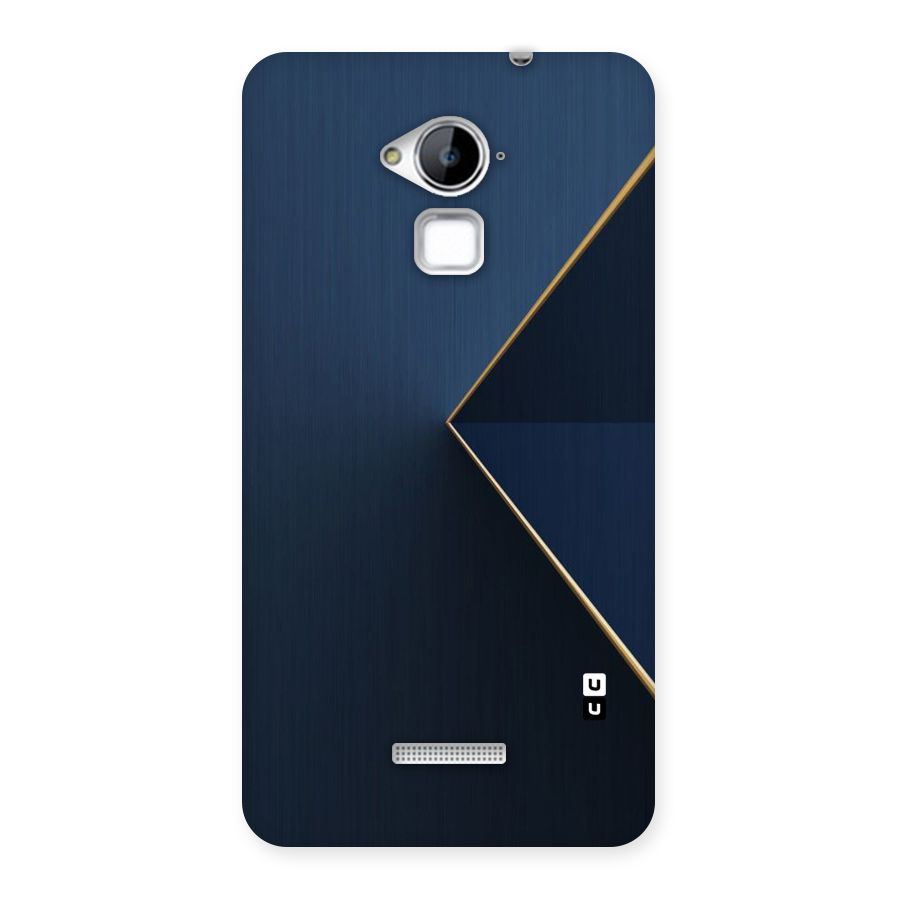 Golden Blue Triangle Back Case for Coolpad Note 3