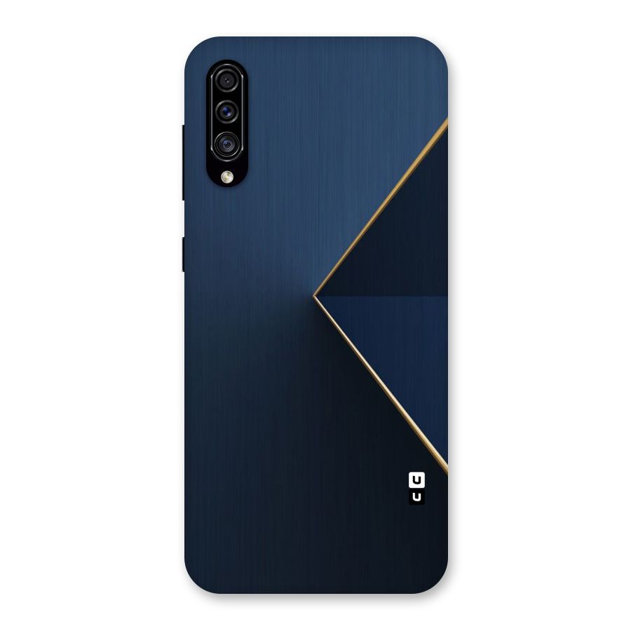 Golden Blue Triangle Back Case for Galaxy A30s