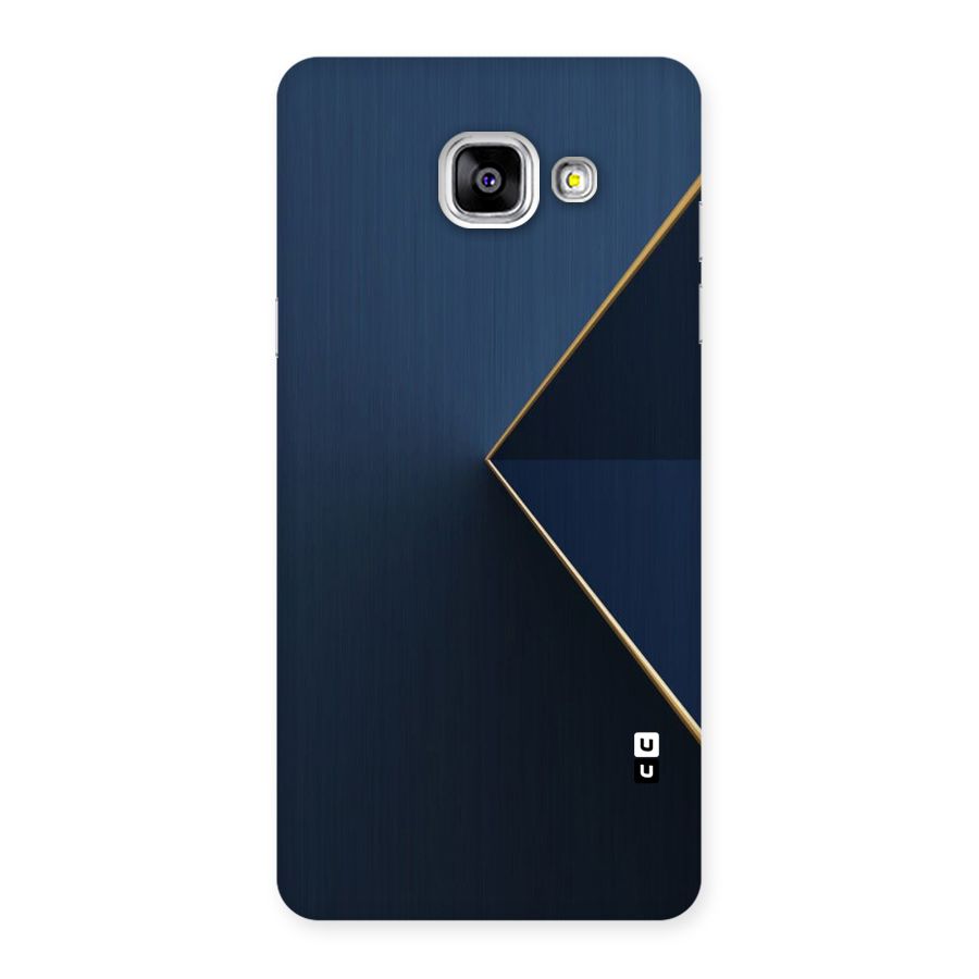 Golden Blue Triangle Back Case for Galaxy A5 2016