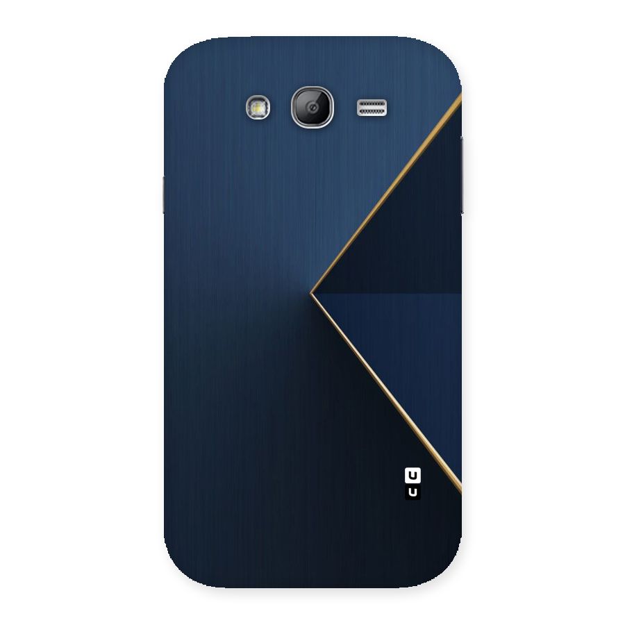 Golden Blue Triangle Back Case for Galaxy Grand Neo