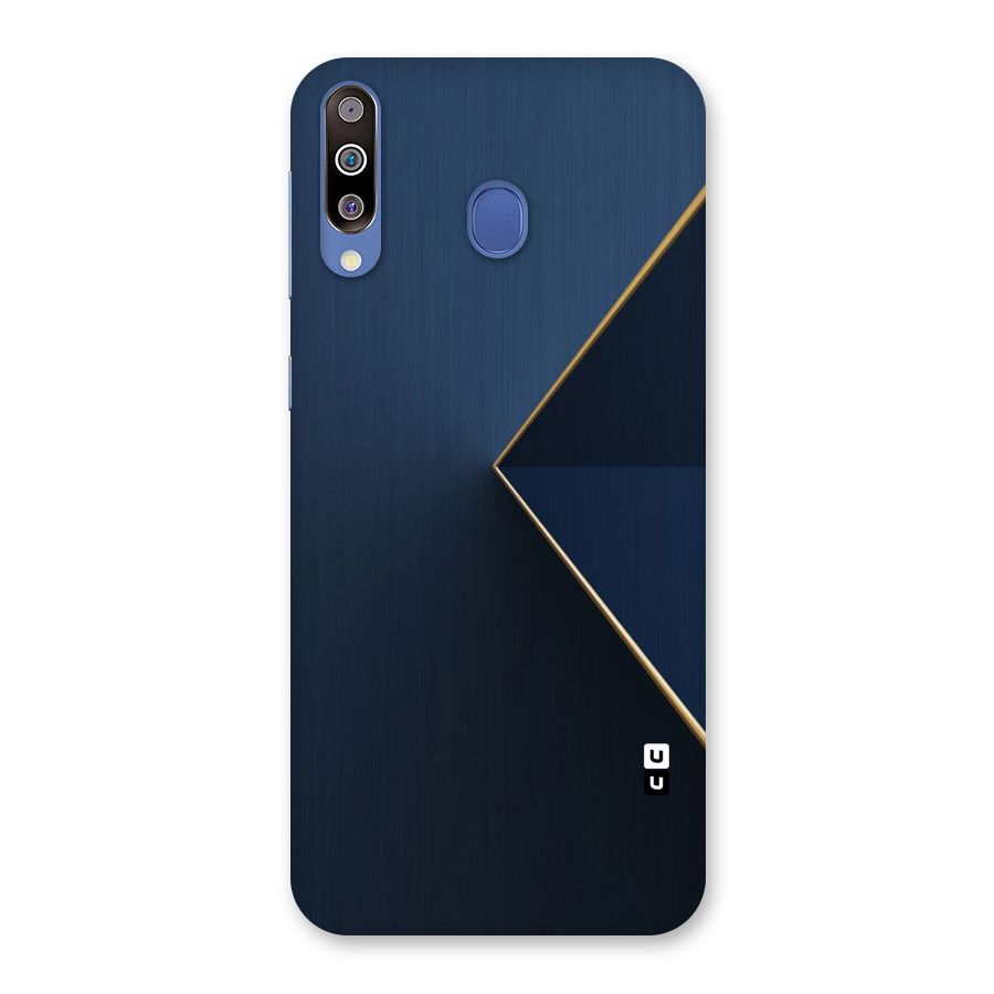 Golden Blue Triangle Back Case for Galaxy M30