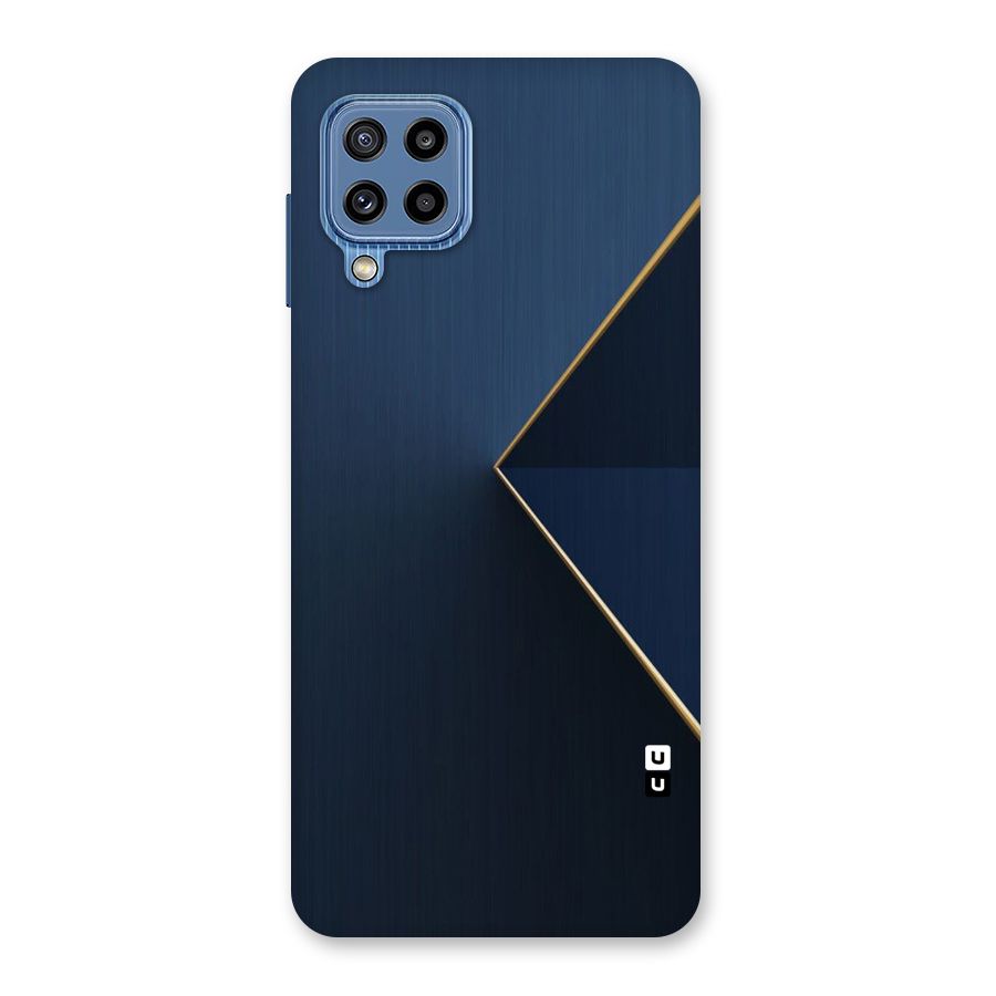 Golden Blue Triangle Back Case for Galaxy M32