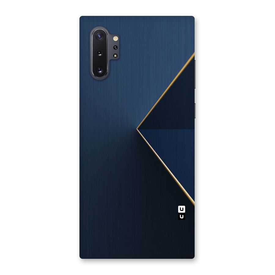 Golden Blue Triangle Back Case for Galaxy Note 10 Plus