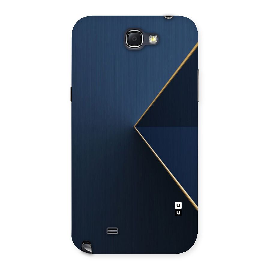 Golden Blue Triangle Back Case for Galaxy Note 2