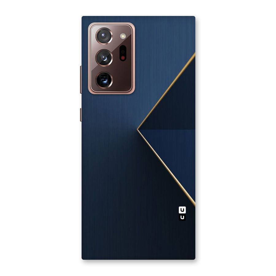 Golden Blue Triangle Back Case for Galaxy Note 20 Ultra
