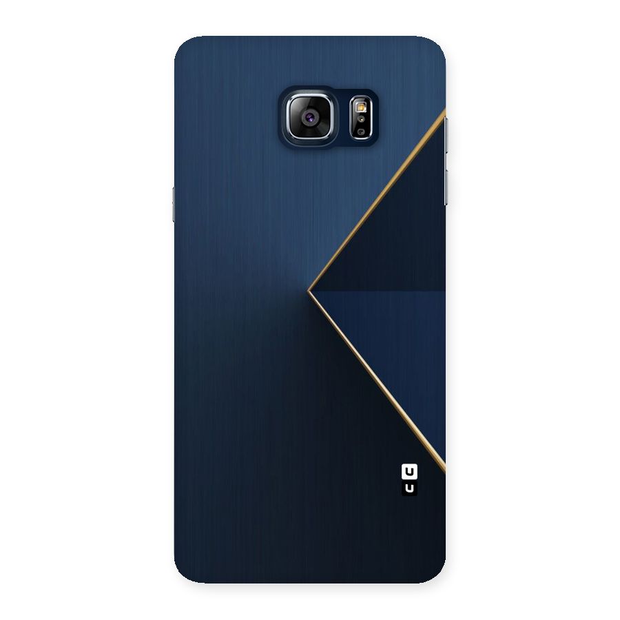 Golden Blue Triangle Back Case for Galaxy Note 5