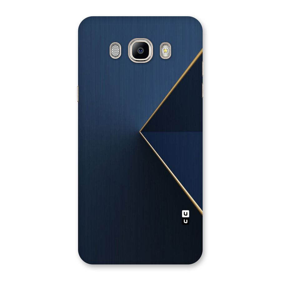 Golden Blue Triangle Back Case for Galaxy On8