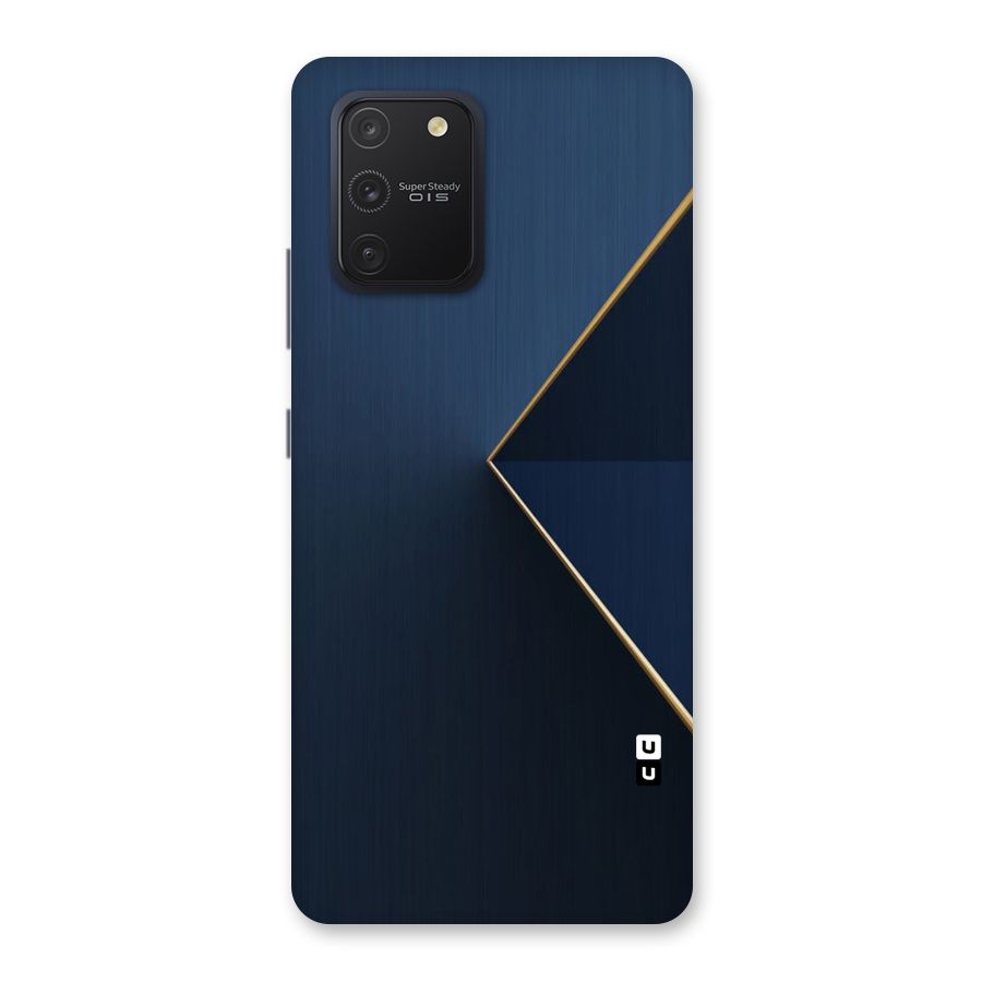 Golden Blue Triangle Back Case for Galaxy S10 Lite