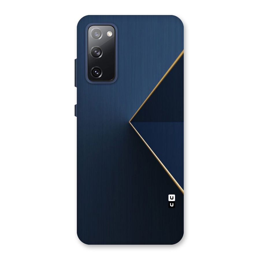 Golden Blue Triangle Back Case for Galaxy S20 FE