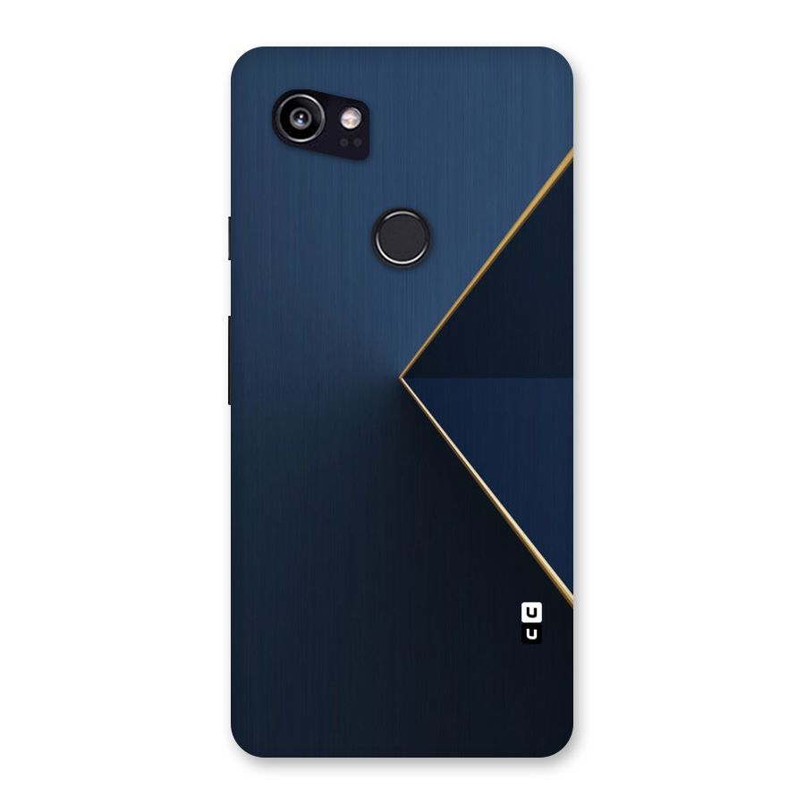 Golden Blue Triangle Back Case for Google Pixel 2 XL