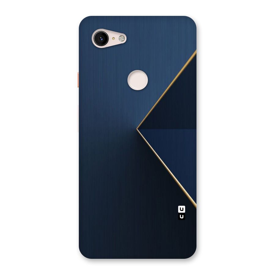 Golden Blue Triangle Back Case for Google Pixel 3 XL