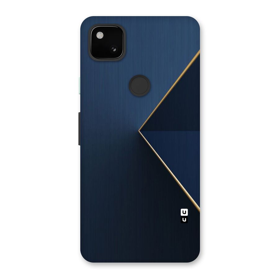 Golden Blue Triangle Back Case for Google Pixel 4a