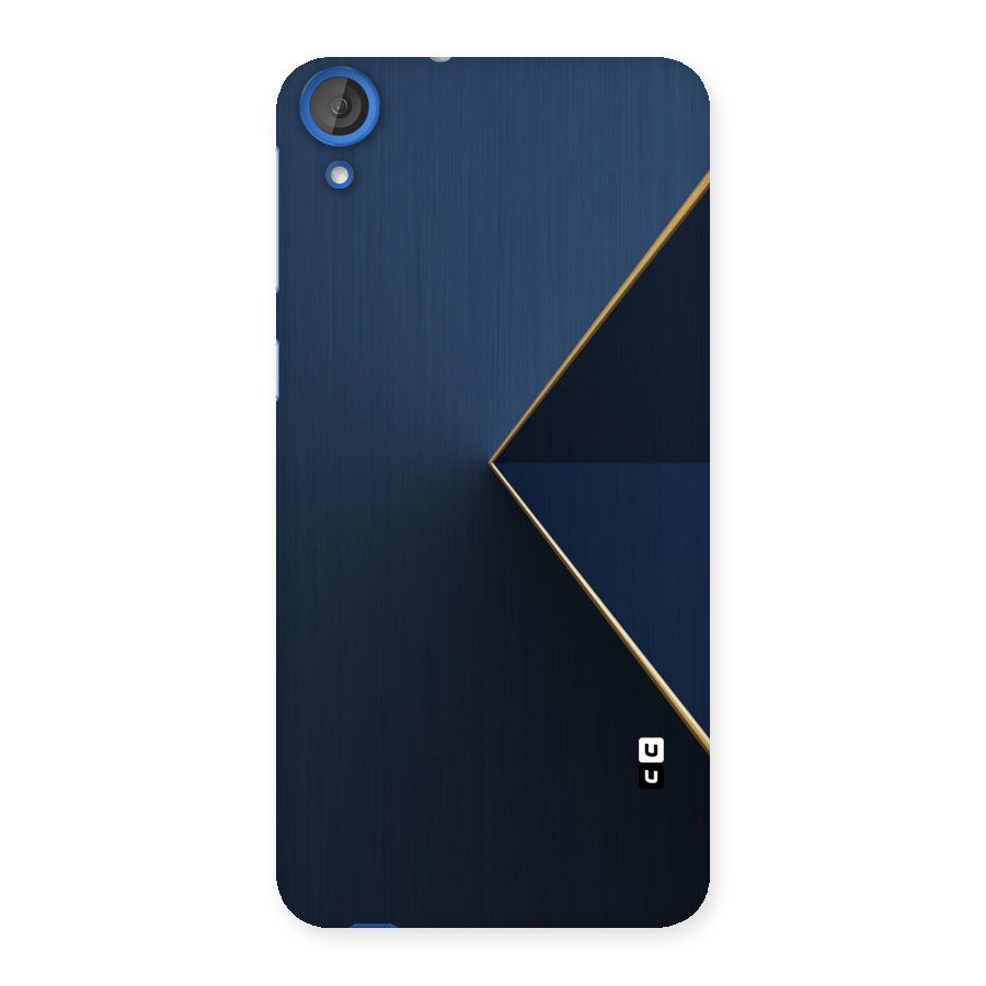 Golden Blue Triangle Back Case for HTC Desire 820