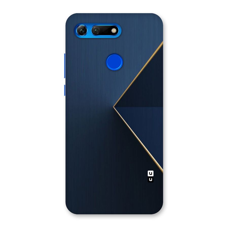 Golden Blue Triangle Back Case for Honor View 20