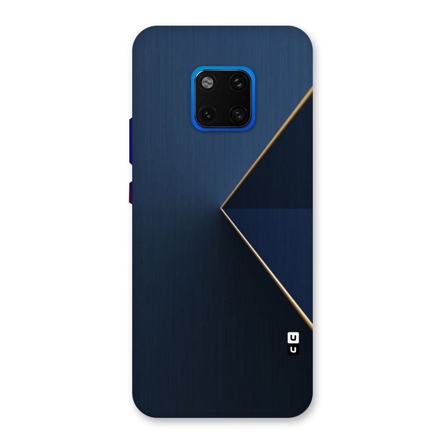 Golden Blue Triangle Back Case for Huawei Mate 20 Pro