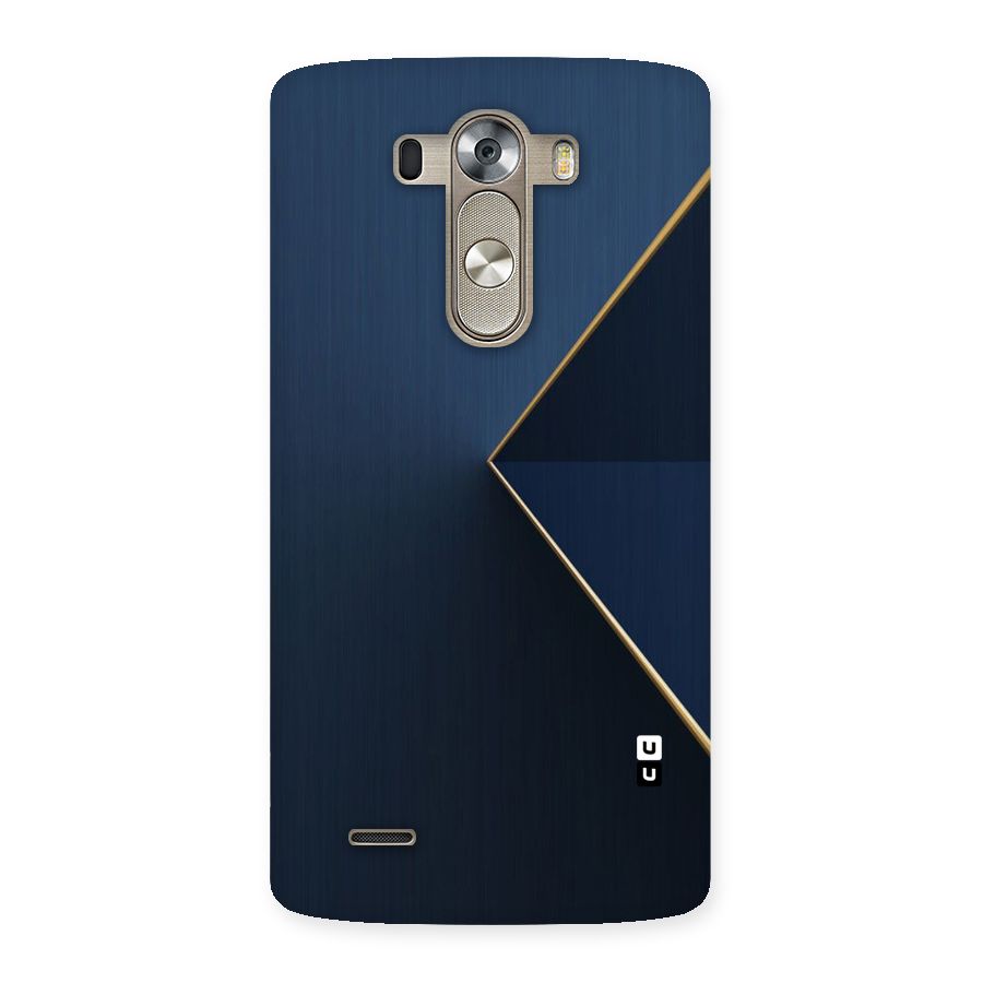 Golden Blue Triangle Back Case for LG G3