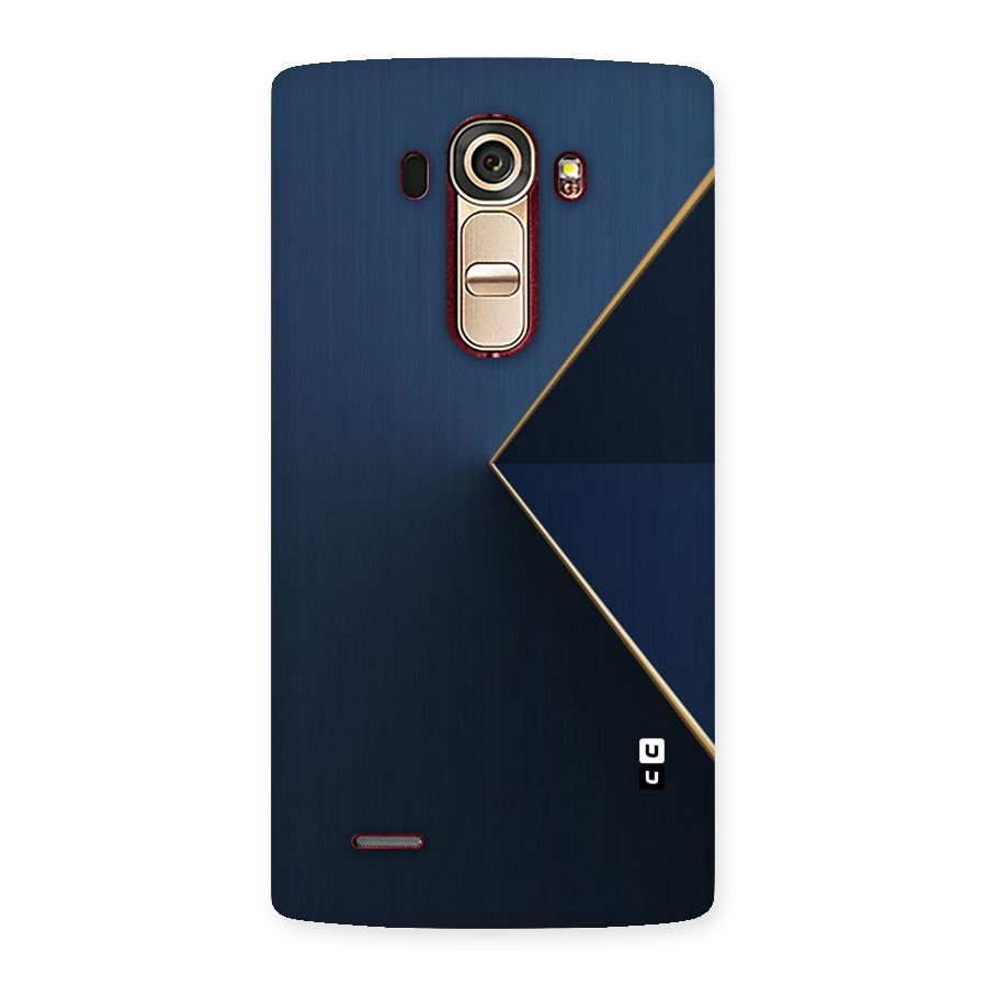 Golden Blue Triangle Back Case for LG G4
