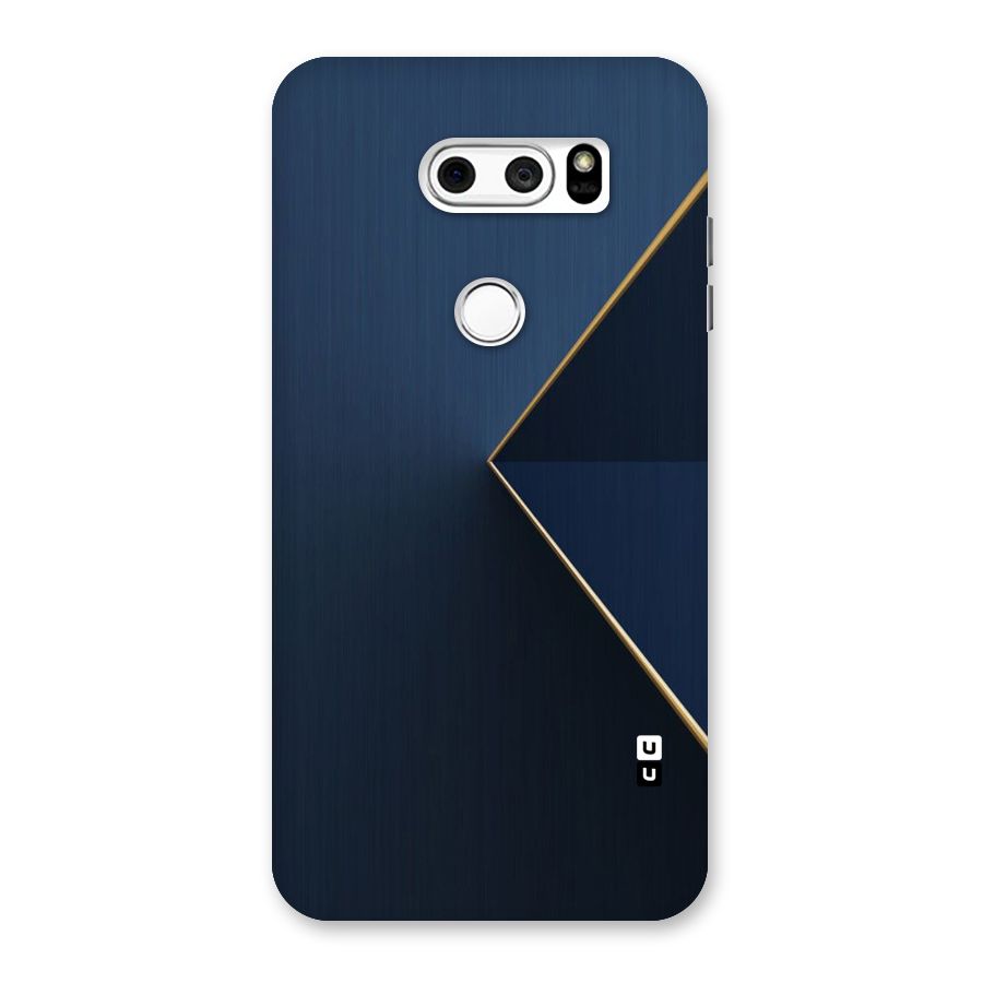Golden Blue Triangle Back Case for LG V30