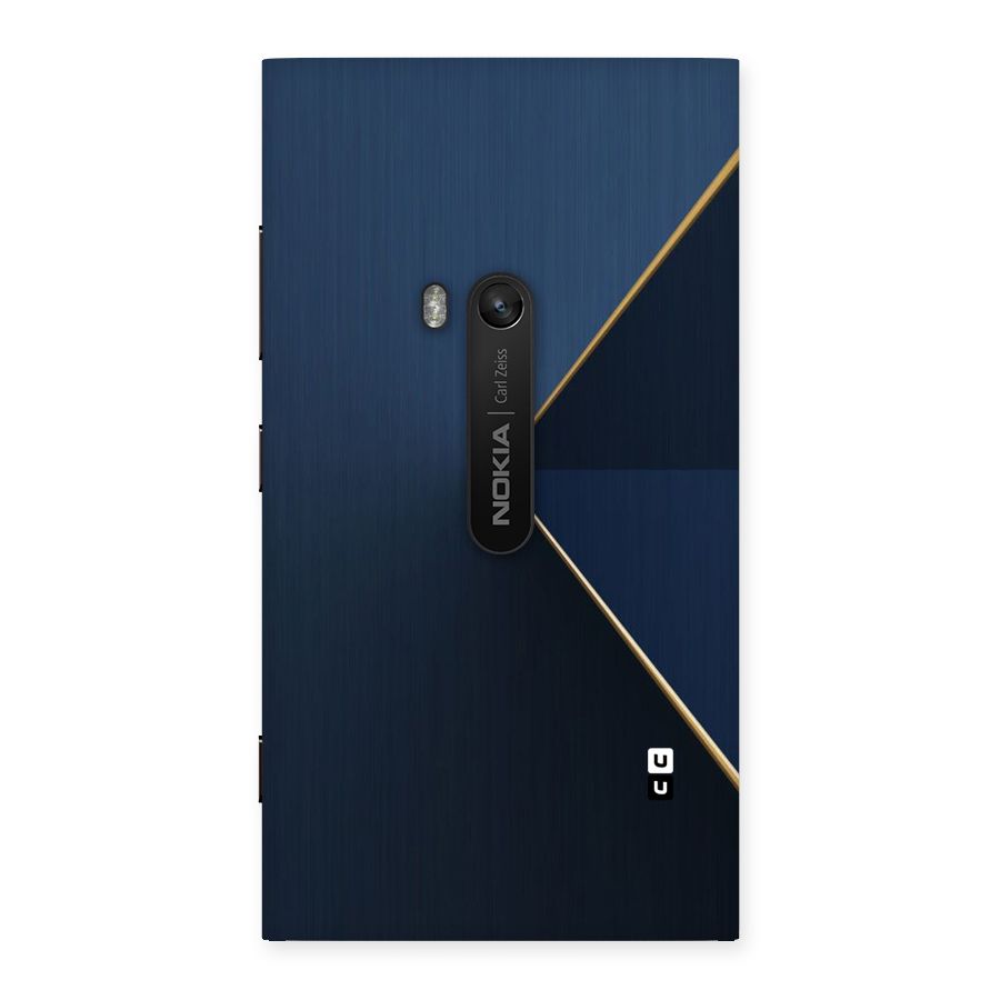 Golden Blue Triangle Back Case for Lumia 920