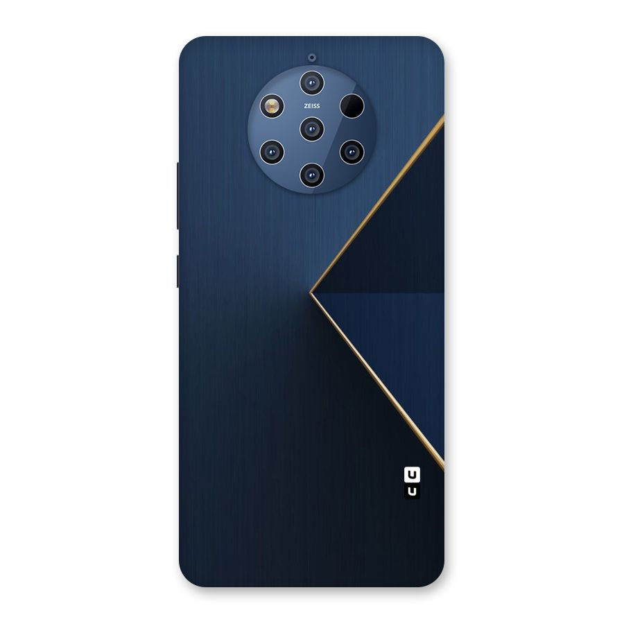 Golden Blue Triangle Back Case for Nokia 9 PureView