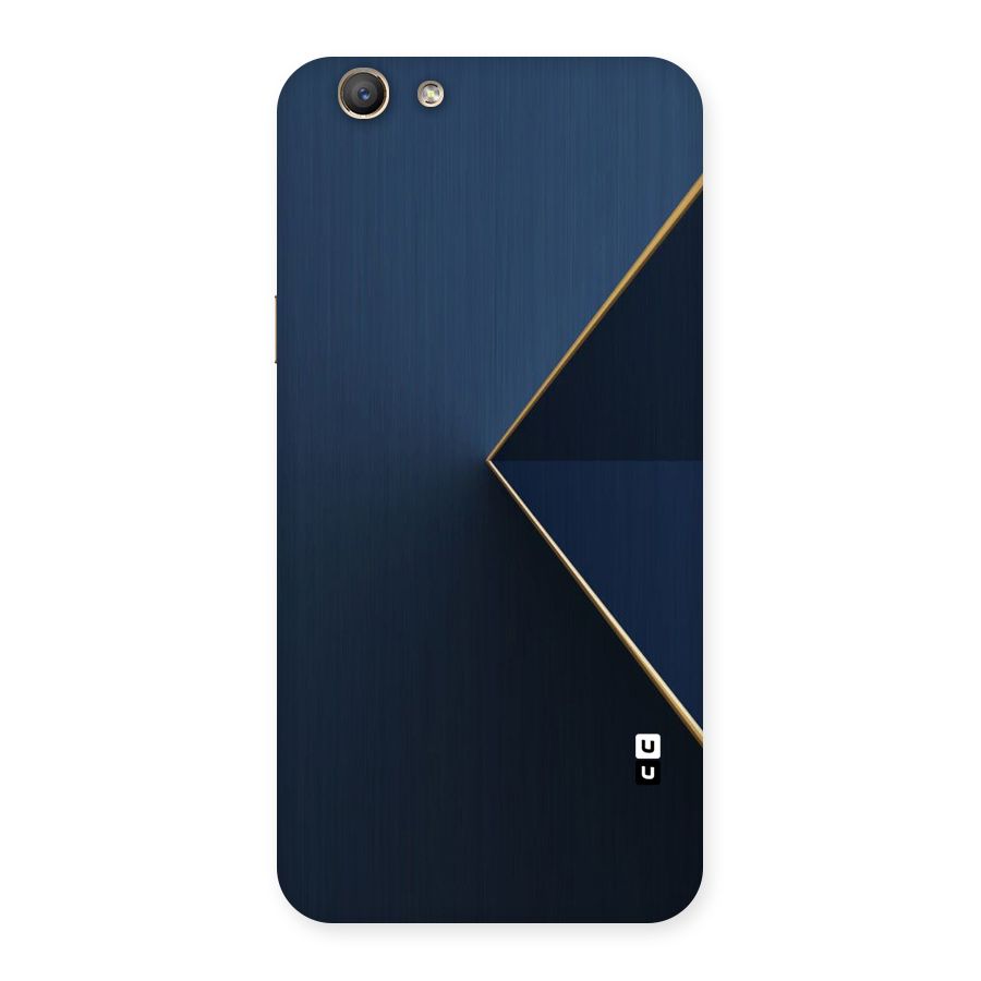Golden Blue Triangle Back Case for Oppo A59