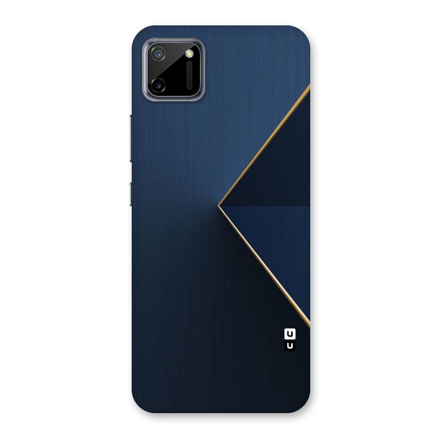 Golden Blue Triangle Back Case for Realme C11