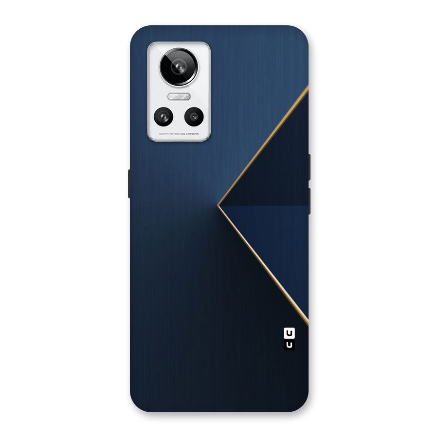 Golden Blue Triangle Back Case for Realme GT Neo 3