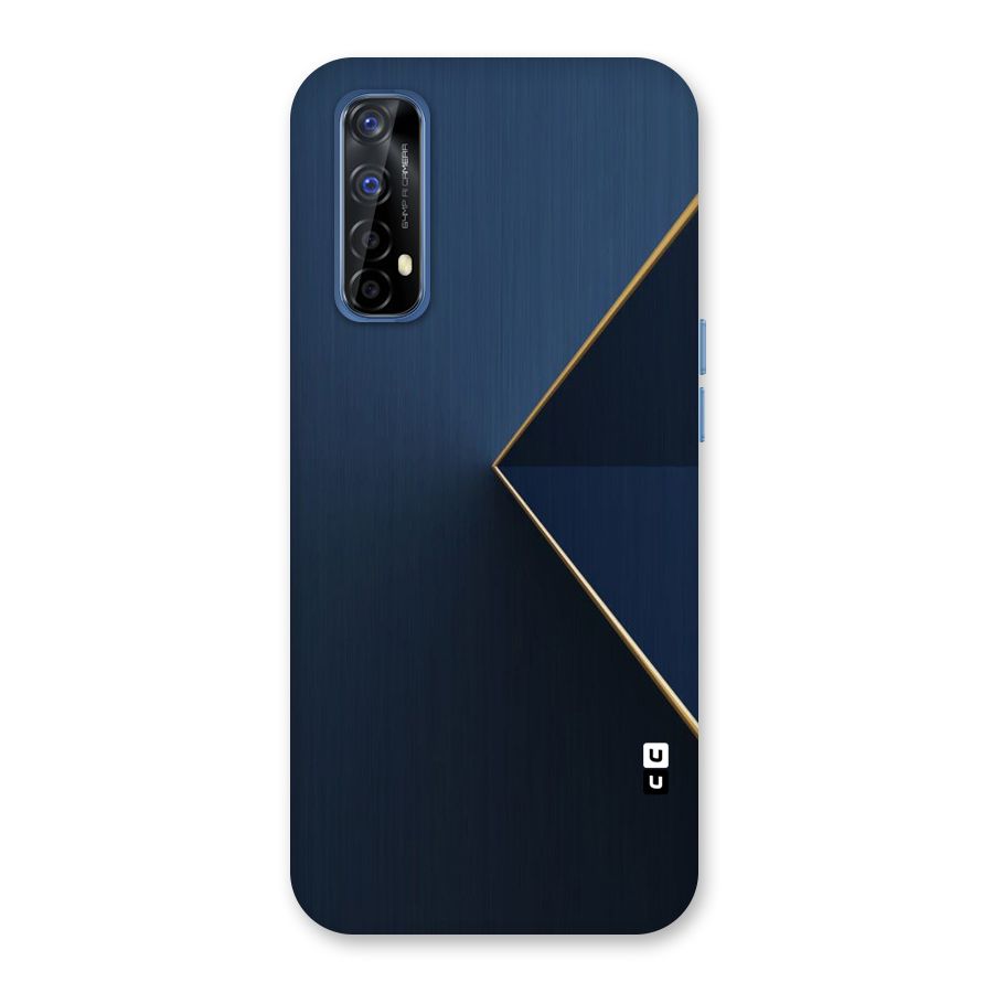 Golden Blue Triangle Back Case for Realme Narzo 20 Pro