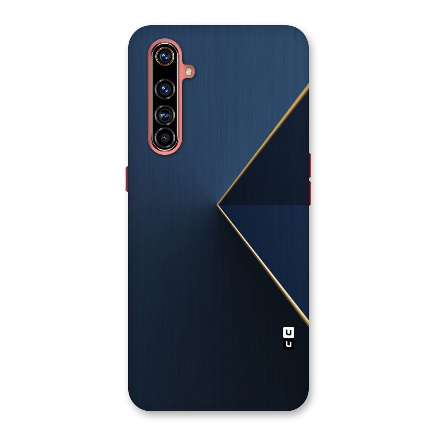 Golden Blue Triangle Back Case for Realme X50 Pro