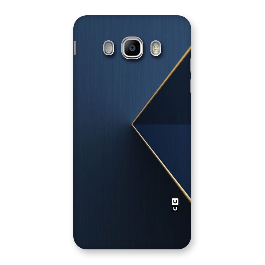 Golden Blue Triangle Back Case for Samsung Galaxy J5 2016