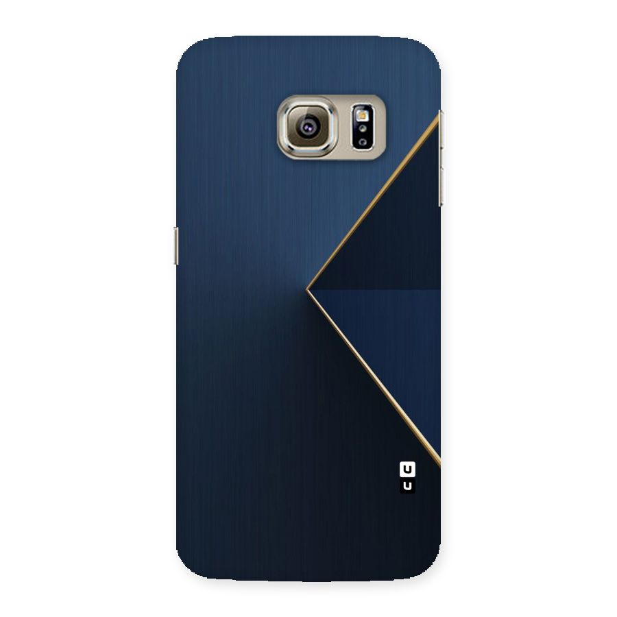 Golden Blue Triangle Back Case for Samsung Galaxy S6 Edge Plus