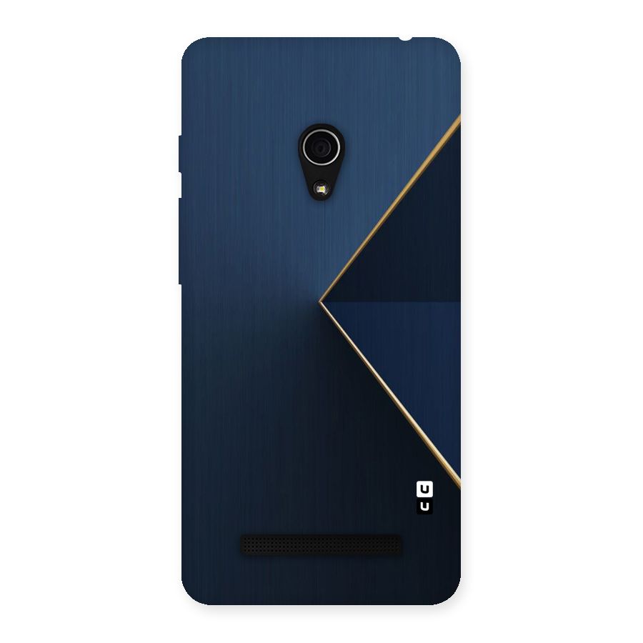 Golden Blue Triangle Back Case for Zenfone 5