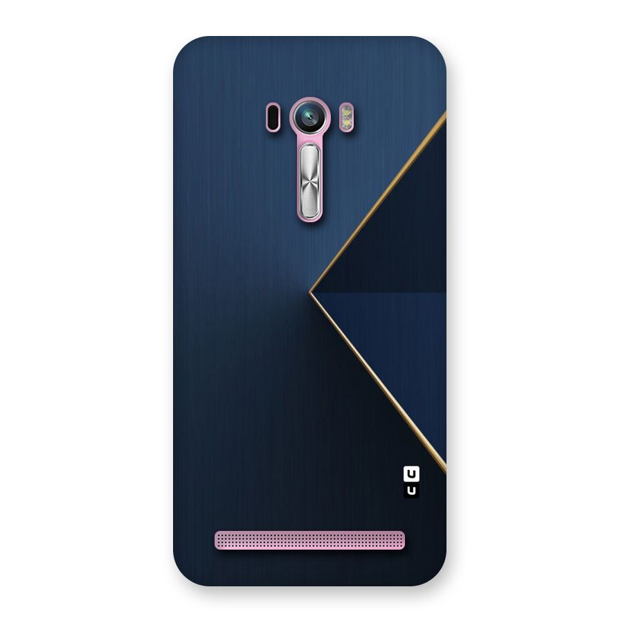 Golden Blue Triangle Back Case for Zenfone Selfie