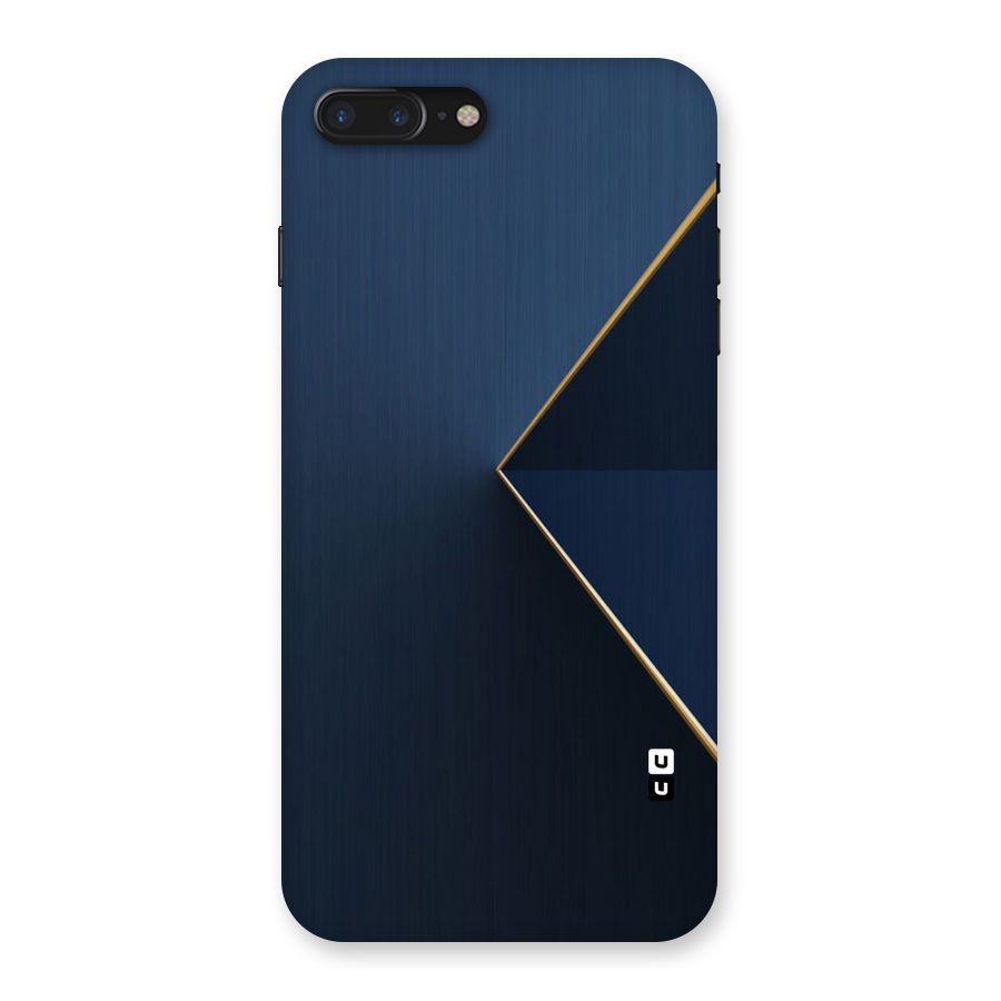 Golden Blue Triangle Back Case for iPhone 7 Plus