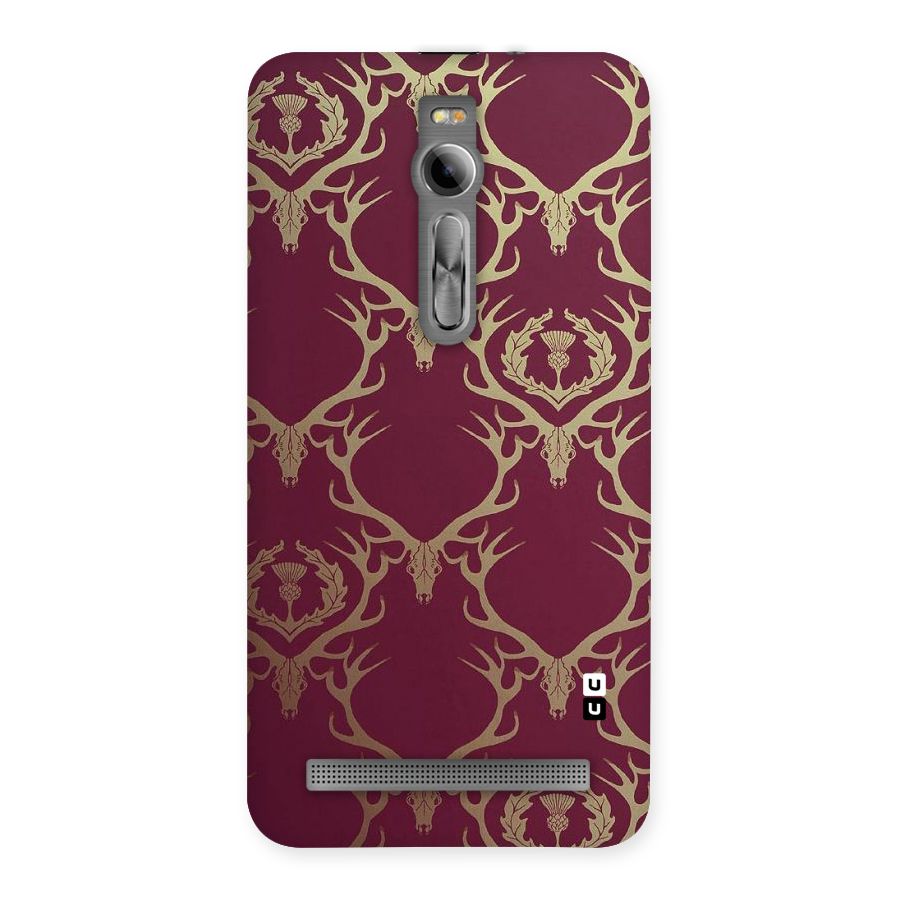 Golden Bull Design Back Case for Asus Zenfone 2