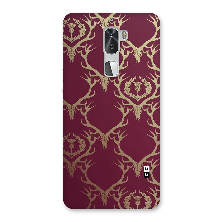Golden Bull Design Back Case for Coolpad Cool 1