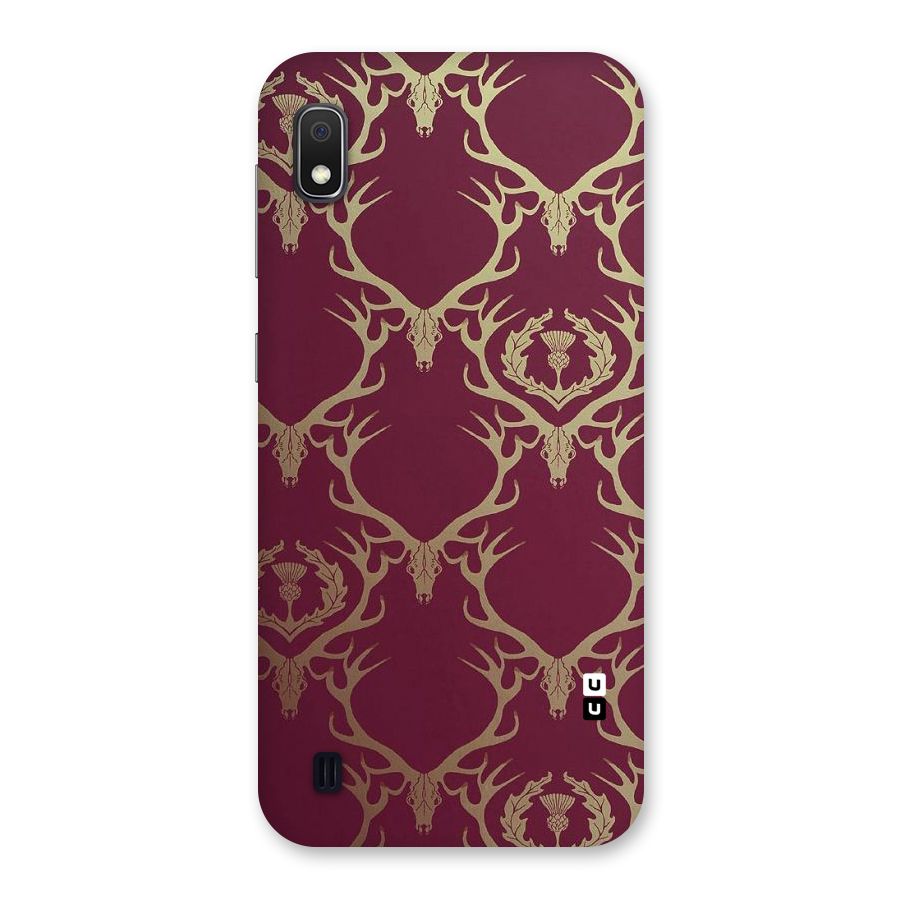 Golden Bull Design Back Case for Galaxy A10