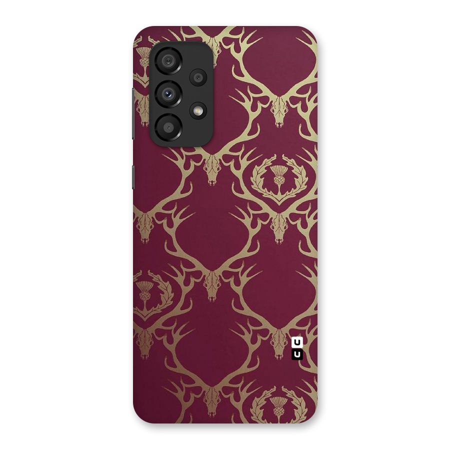 Golden Bull Design Back Case for Galaxy A33 5G