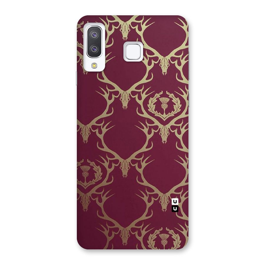 Golden Bull Design Back Case for Galaxy A8 Star