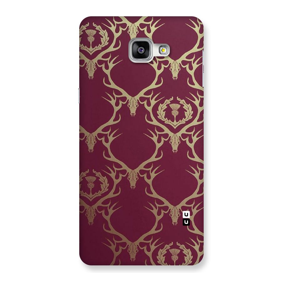 Golden Bull Design Back Case for Galaxy A9